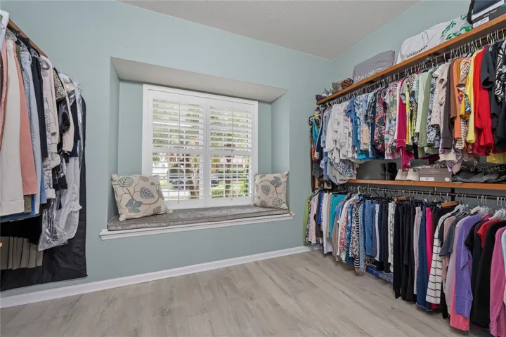 Master Closet w/window