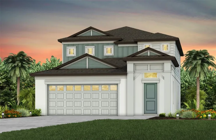 Exterior Rendering, Elevation  CO2