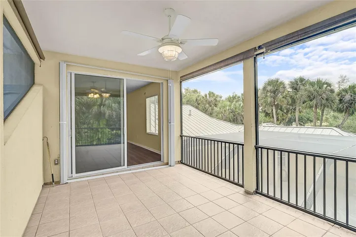 Second Floor enclosed porch