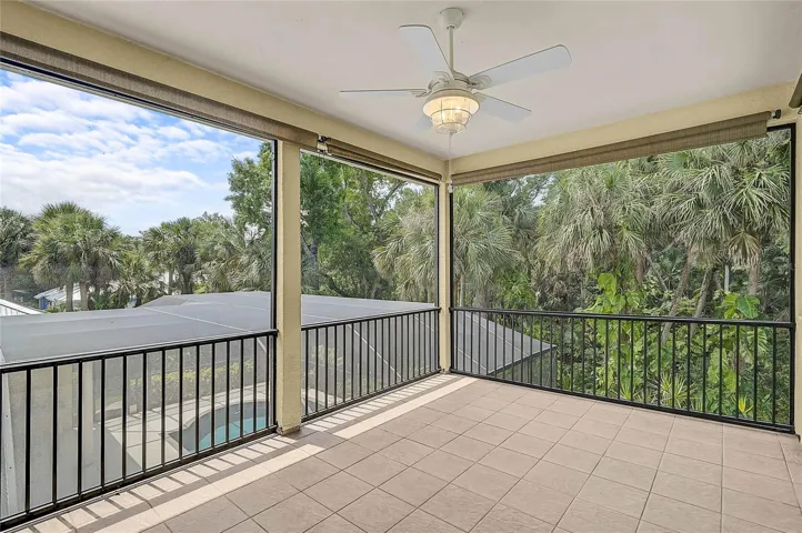 Second Floor enclosed porch