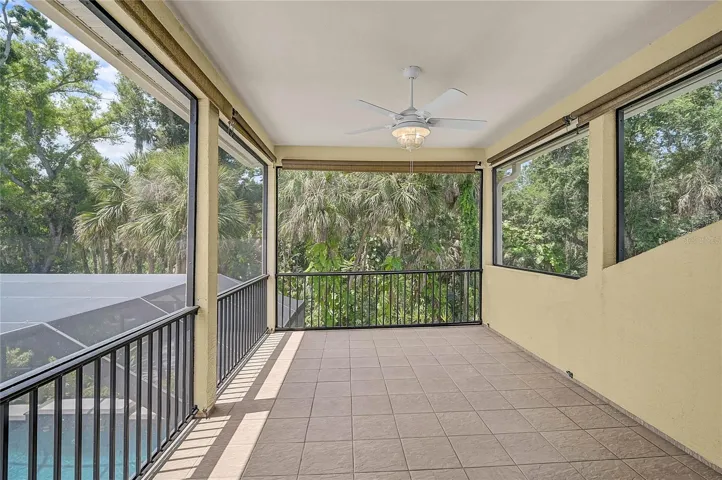 Second Floor enclosed porch