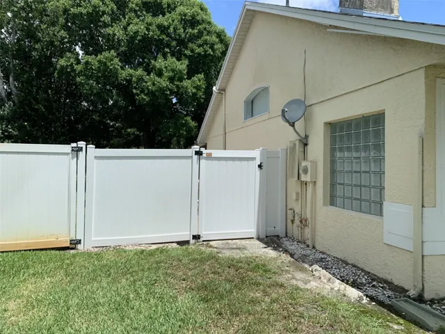 Left Side of Property