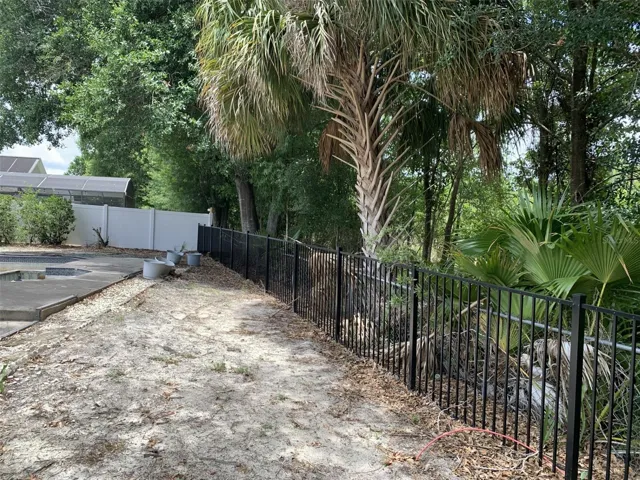 Fenced Yard