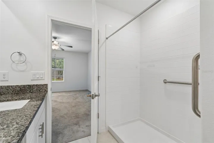 Owners walk in shower