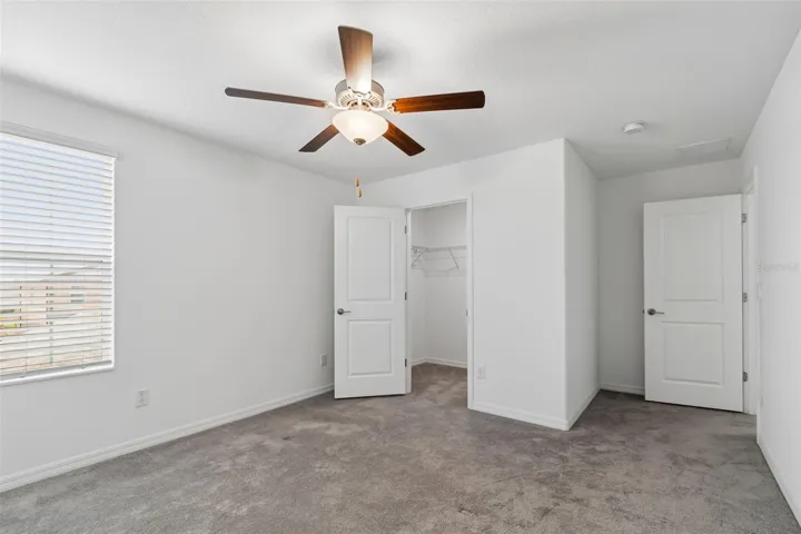 2nd bedroom with walk in closet
