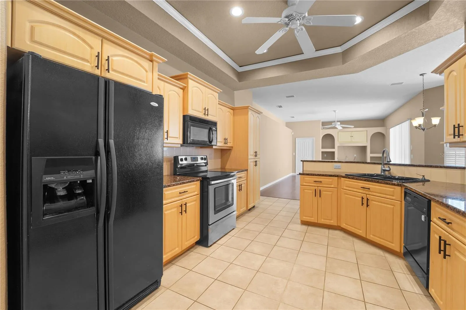 kitchen view 2
