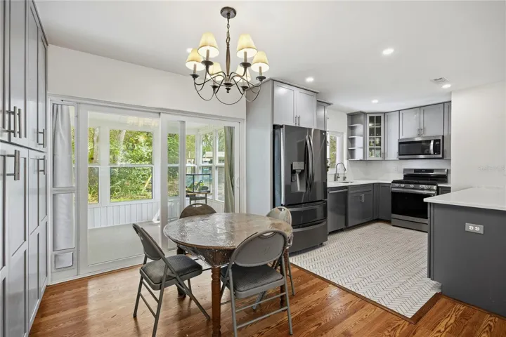 Dining area