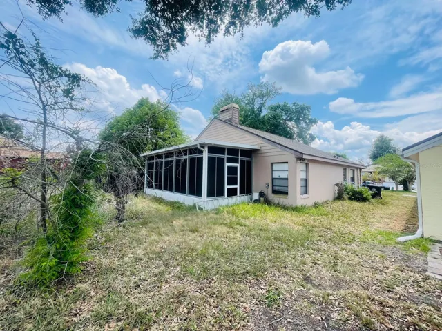 Rear yard