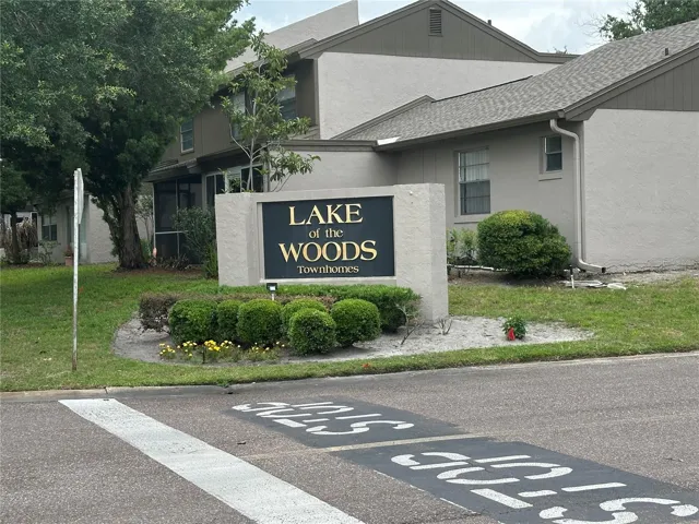 View of entrance to Community.
