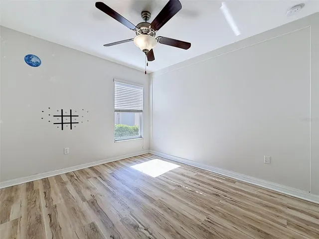 3 of 4 total bedrooms.