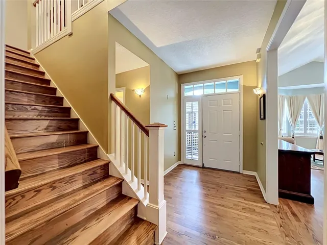 Stairway to second floor