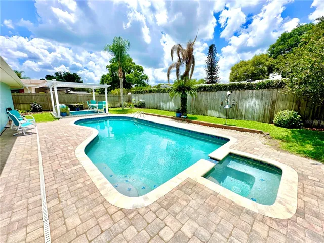 POOL AREA - 460 S DEERWOOD AVE, ORLANDO, FL 32825