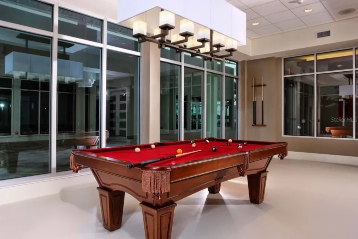 Clubhouse Billiards Room