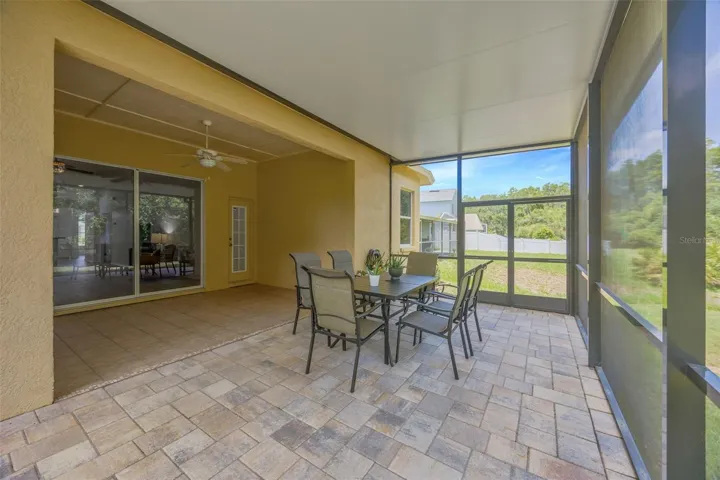 Screened porch