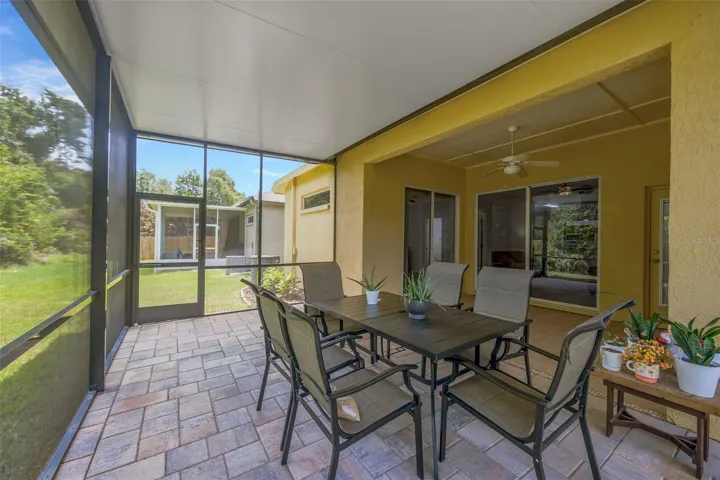 Screened porch