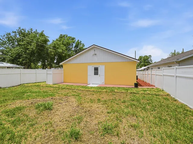 Fully Fenced Backyard