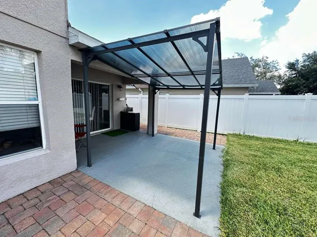 COVERED PATIO.