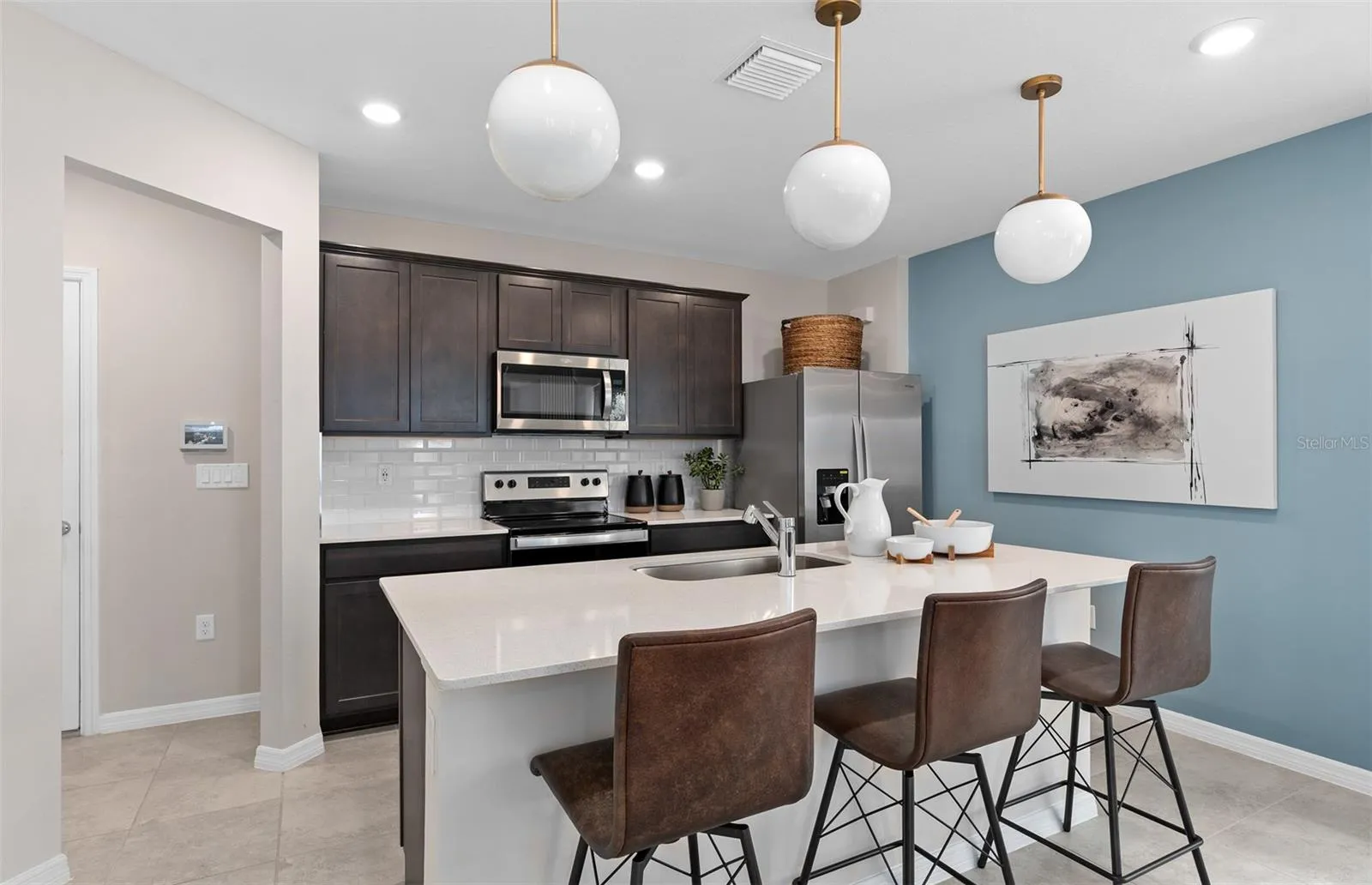 Model Home Design Only. Pictures and furnishings are for illustrative purposes only. Elevations, colors and options may vary. Furniture is for model home staging only.