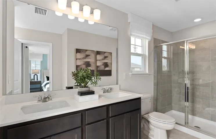 Model Home Design Only. Pictures and furnishings are for illustrative purposes only. Elevations, colors and options may vary. Furniture is for model home staging only.