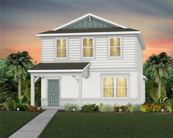 Exterior Design. Artistic rendering for this new construction home. Pictures are for illustrative purposes only. Elevations, colors and options may vary.