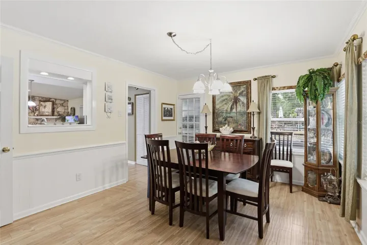 Dining Area from Side Door