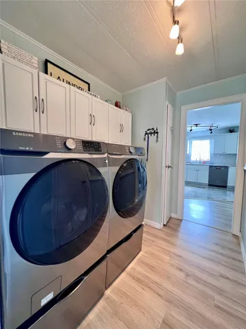 Inside Laundry room