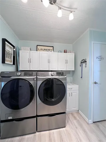 Inside Laundry room