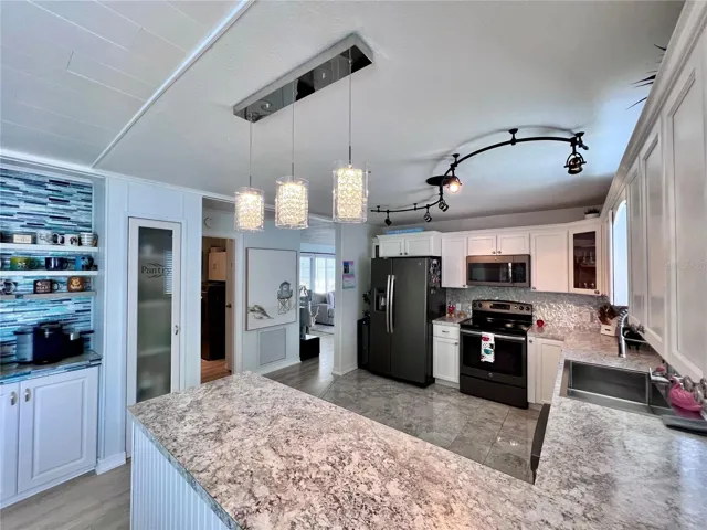 Completely remodeled kitchen