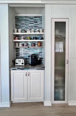 Coffee bar and Pantry