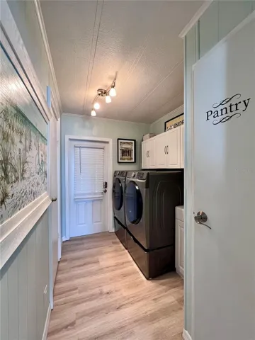 Inside Laundry room