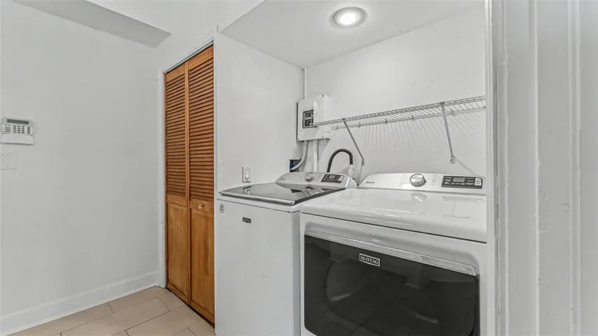Utility Area - Washer and Dryer Convey
