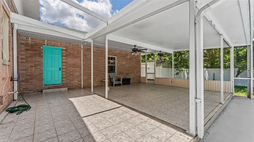 Covered lanai