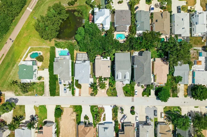 Aerial with Pinellas Trail to side