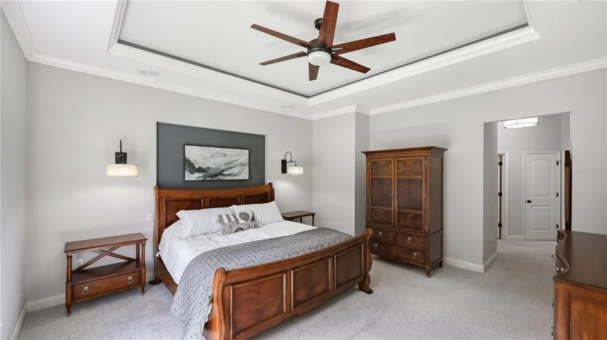 Large primary bedroom