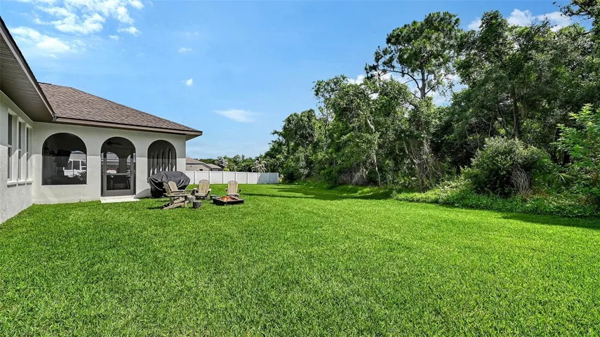 back yard