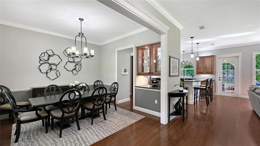 Formal dining room
