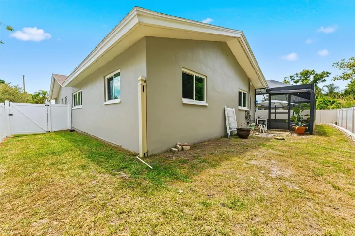 Side Yard Area