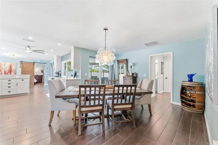 Dining Area with open Layout