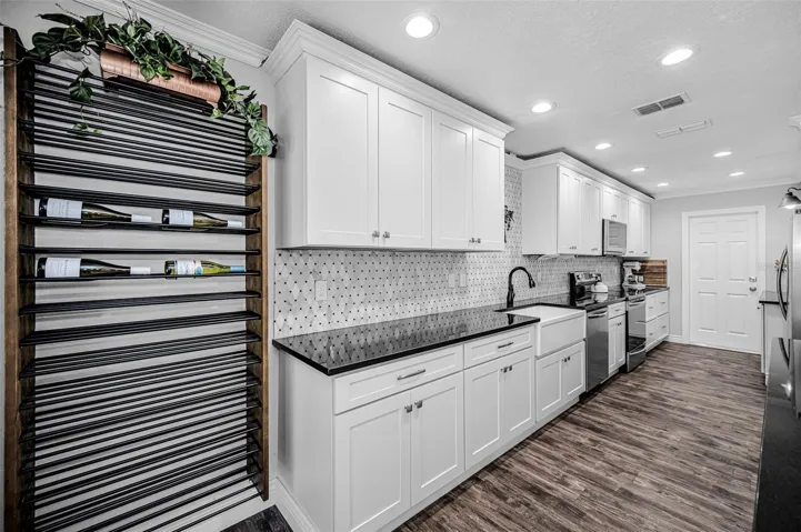 ...an abundance of cabinetry and storage...