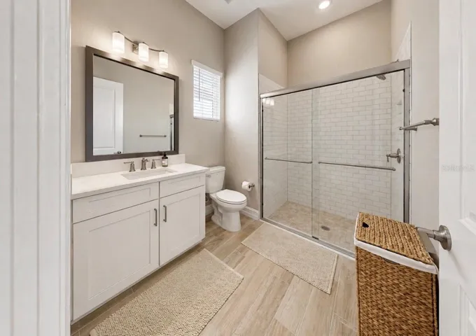 Bedroom 1 guest suite bathroom located on floor 1