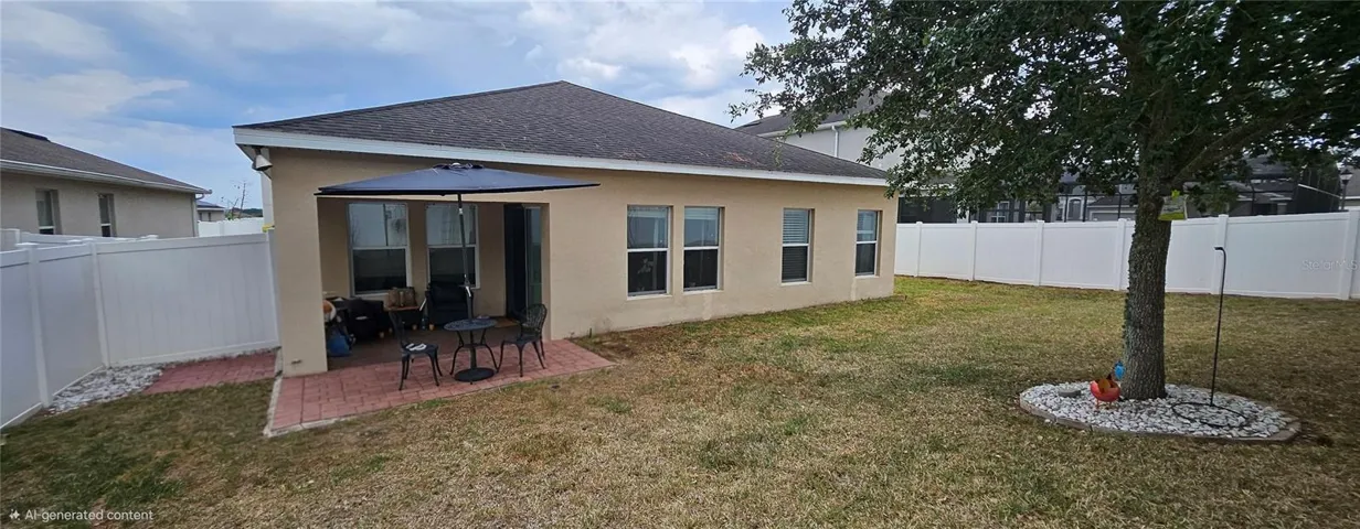 Back yard