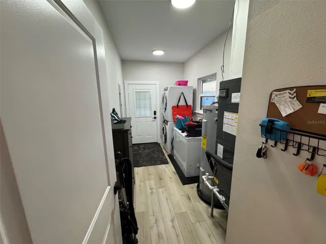 Inside laundry/utility room