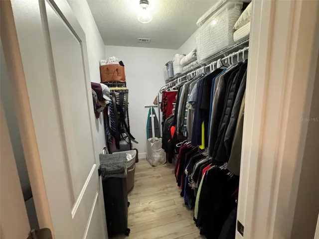 Large Walk in closet in Primary Bedroom