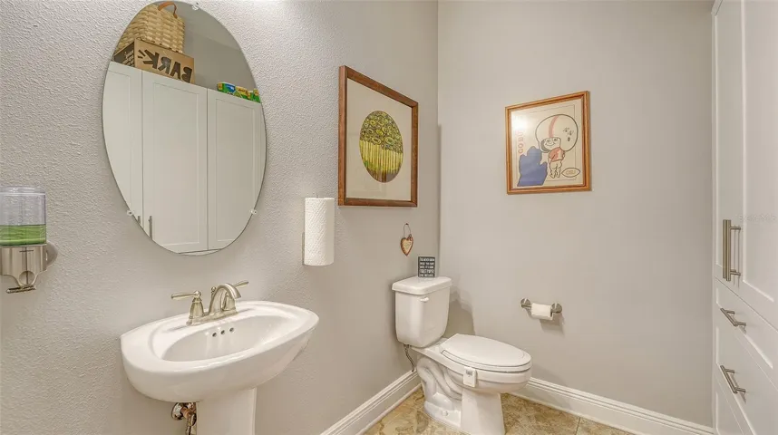 Guest half bath