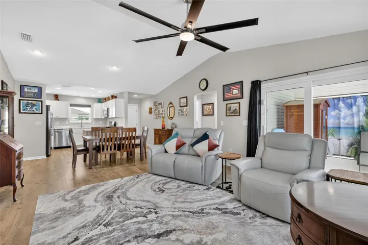 Dining And Living Rooms