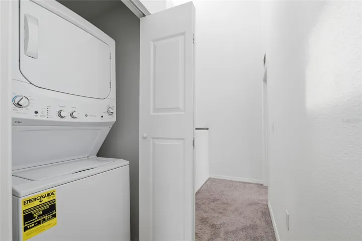 Laundry closet