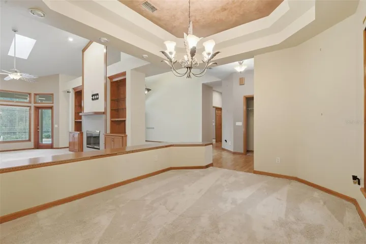 DINING ROOMW/BUILT IN STORAGE BENCH