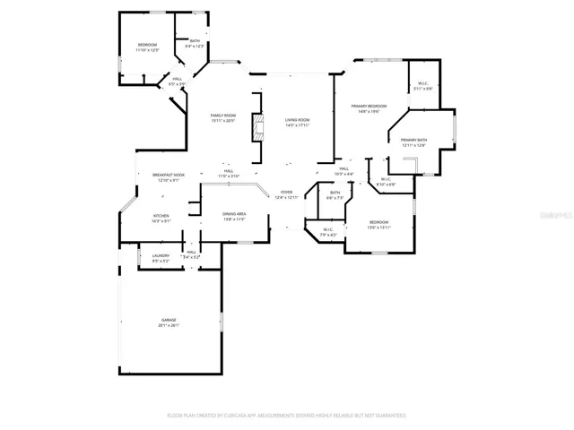 FLOOR PLAN W/APPROX MEASUREMENTS