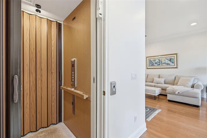 Elevator access to all the three floors.