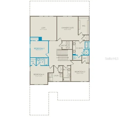 Floor Plan - Floor Two